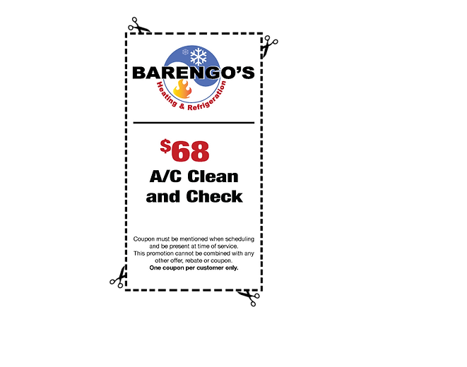 Residential HVAC equipment serviced by Barengo's Heating and Refrigeration, Racine area