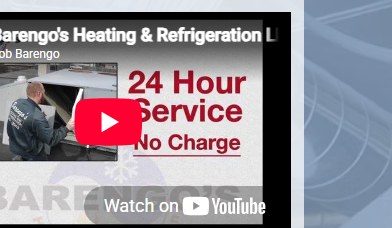 Bob Barengo, owner of Barengo's Heating and Refrigeration in Mt Pleasant, Wisconsin